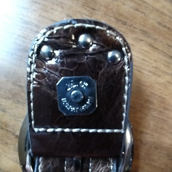 MC Marc Chantal Ostrich Embossed crossbody purse - Picture 7 of 7